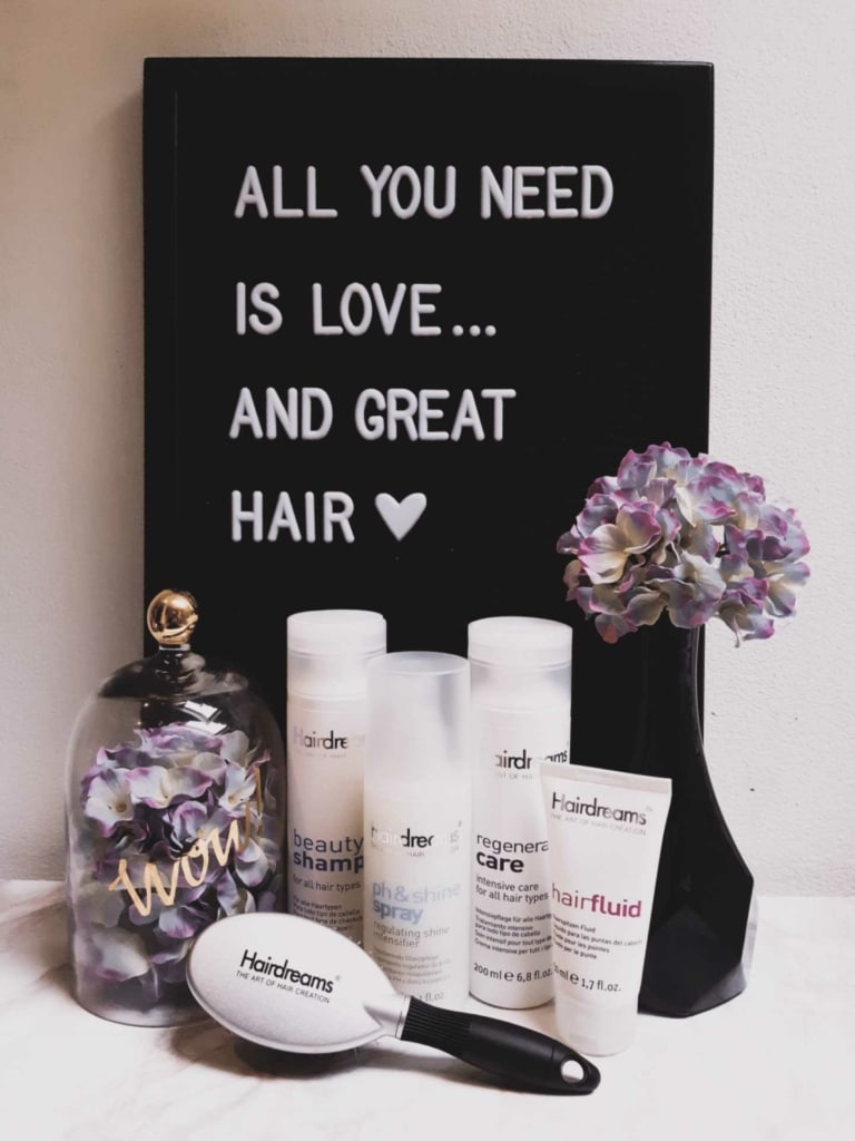 Hairdreams care products for hair