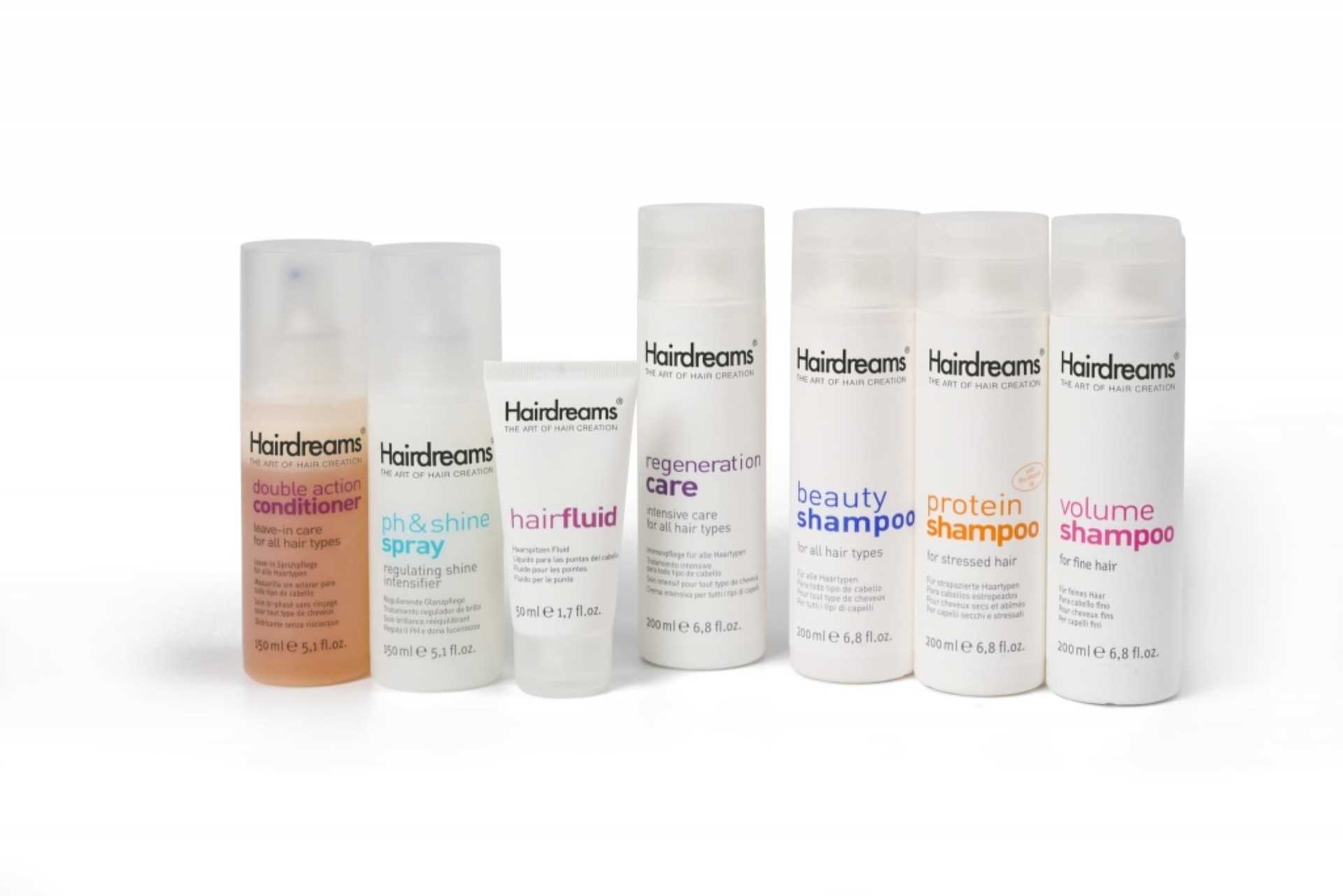 Pflegeprodukte für Eigen-und Hairdreams Haar